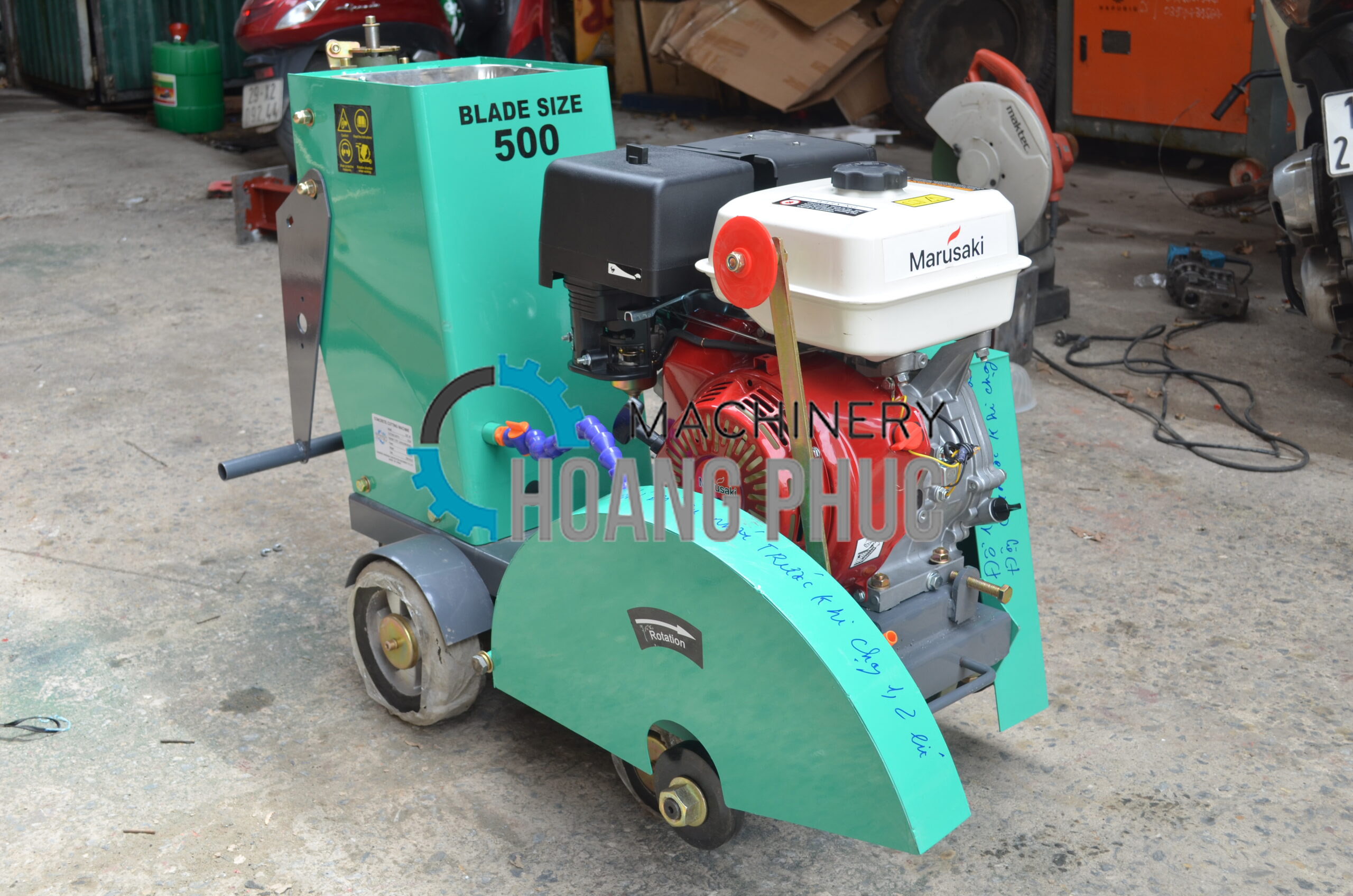 Máy Cắt Bê Tông Q-500A Chạy Xăng Máy Cắt Bê Tông Q-500A Chạy Xăng