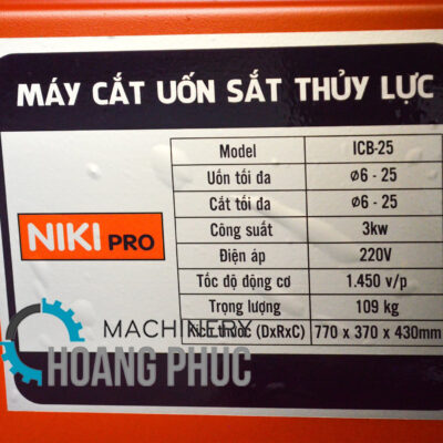Máy Cắt Uốn NIKI