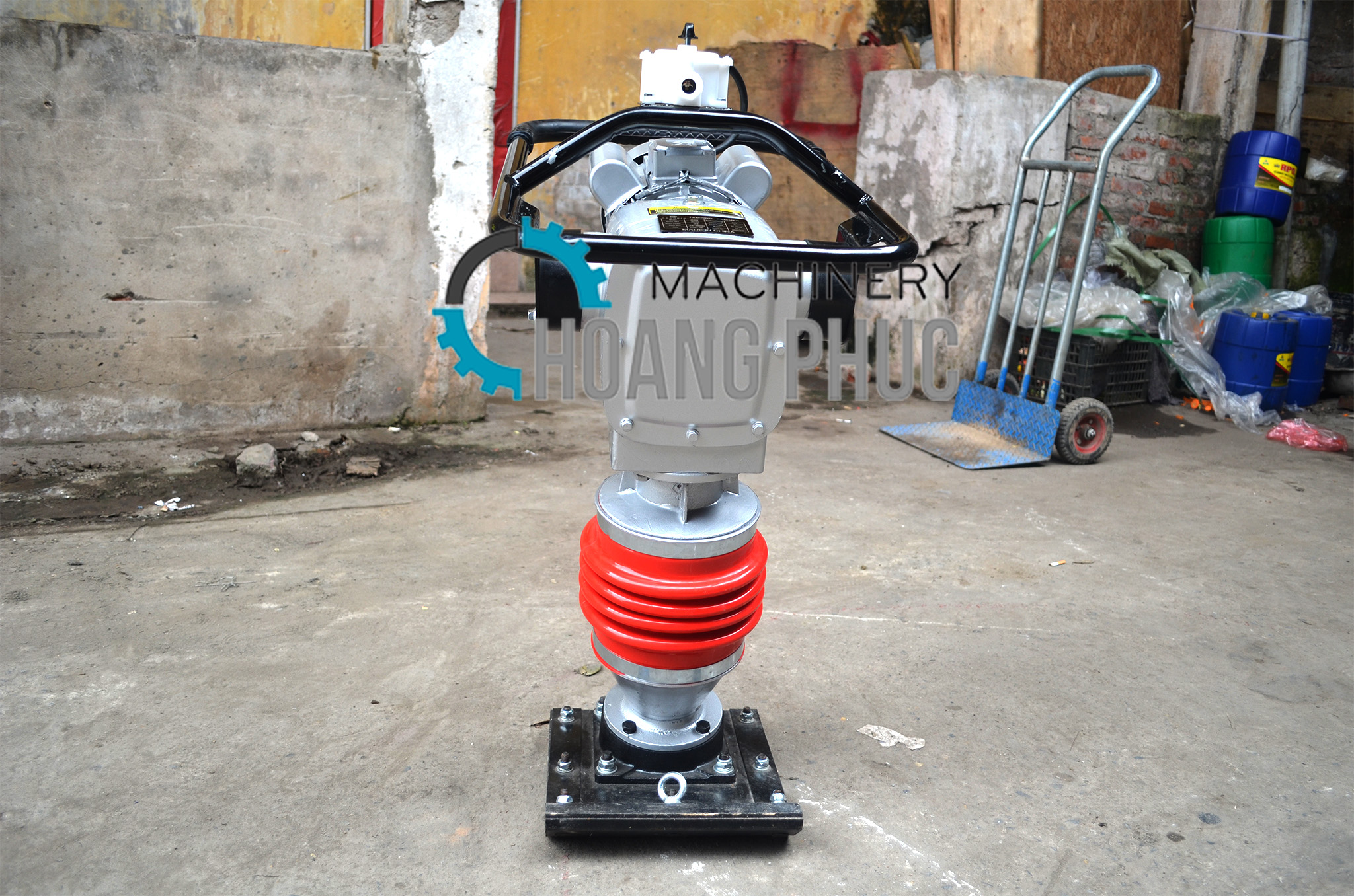 Máy Đầm Cóc Điện Chân Lùn HCD-90 Máy Đầm Cóc Điện Chân Lùn HCD-90