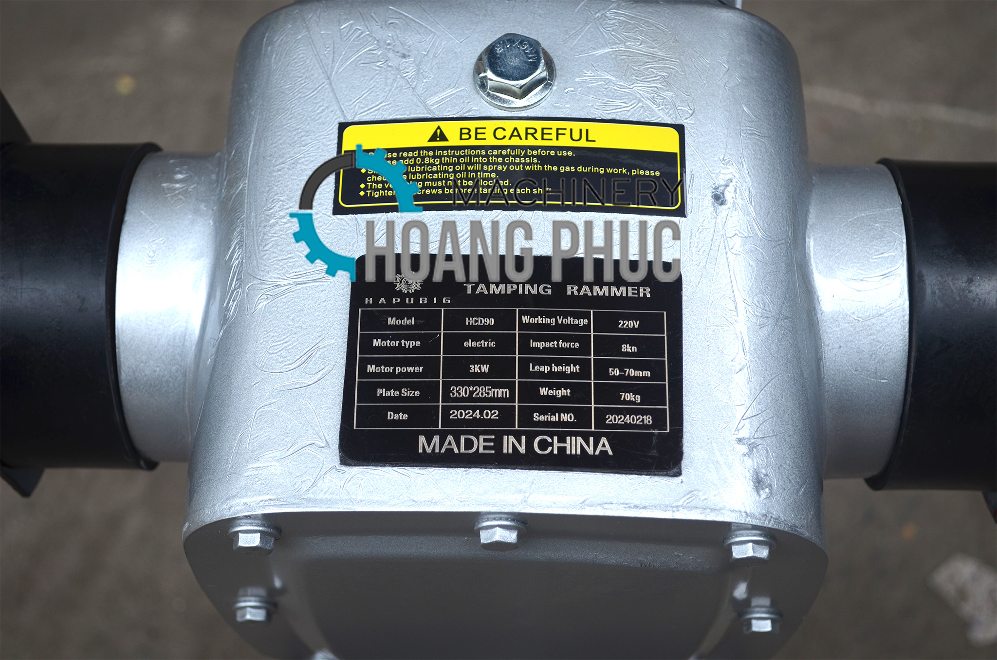 Máy Đầm Cóc Điện Chân Lùn HCD-90 Máy Đầm Cóc Điện Chân Lùn HCD-90