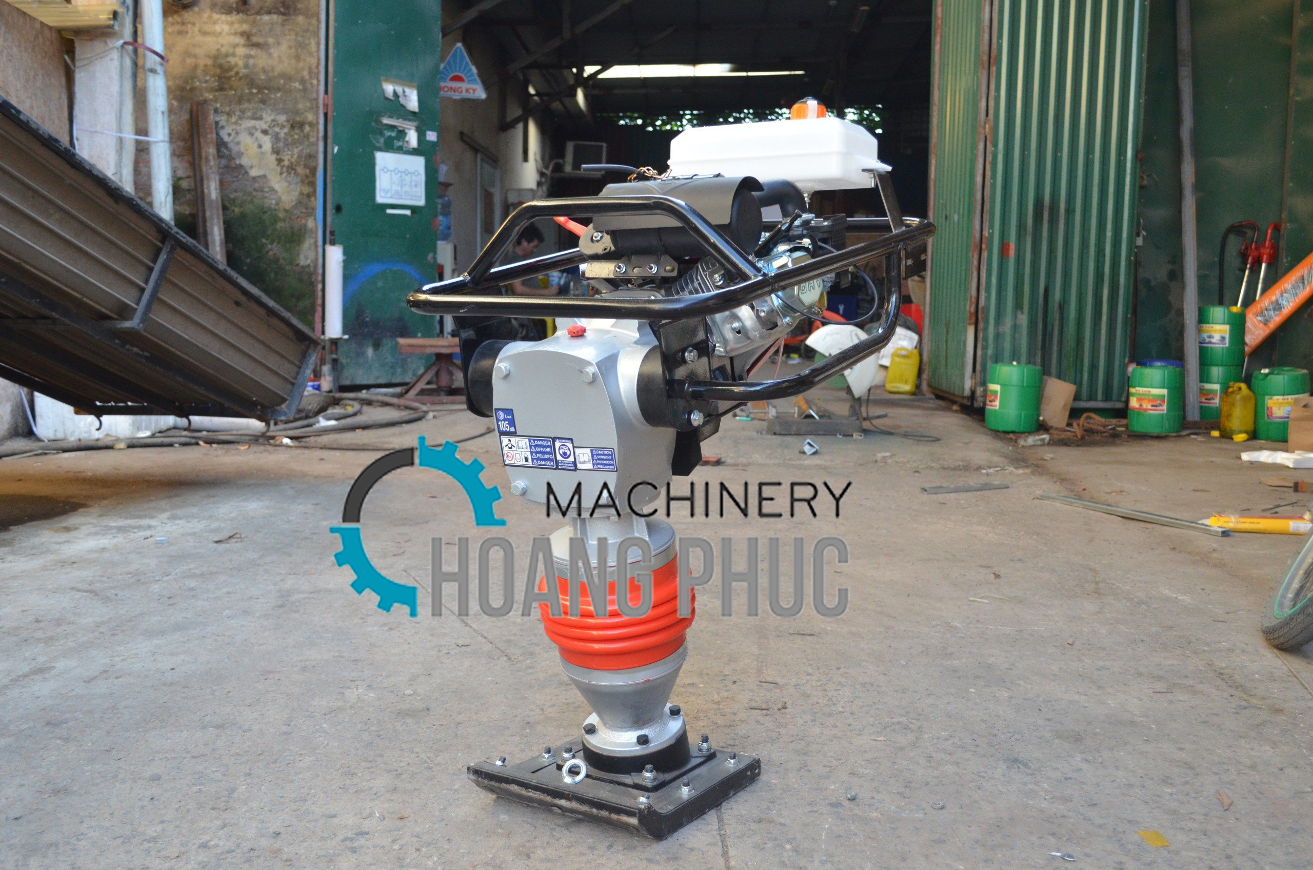 Máy Đầm Cóc Chạy Xăng Honda Thái Lan RM80G Máy Đầm Cóc Chạy Xăng Honda Thái Lan RM80G