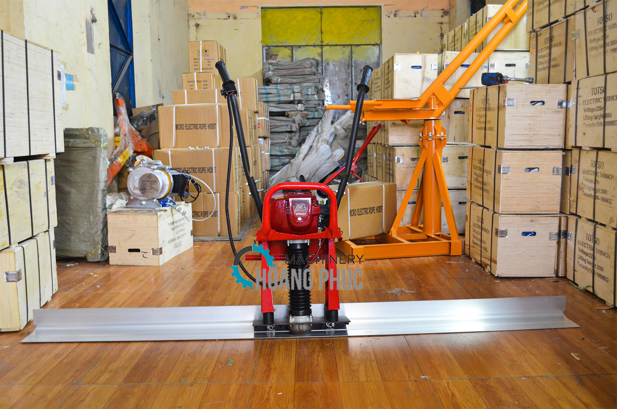 Máy Đầm Thước Thép Máy Đầm Thước Thép