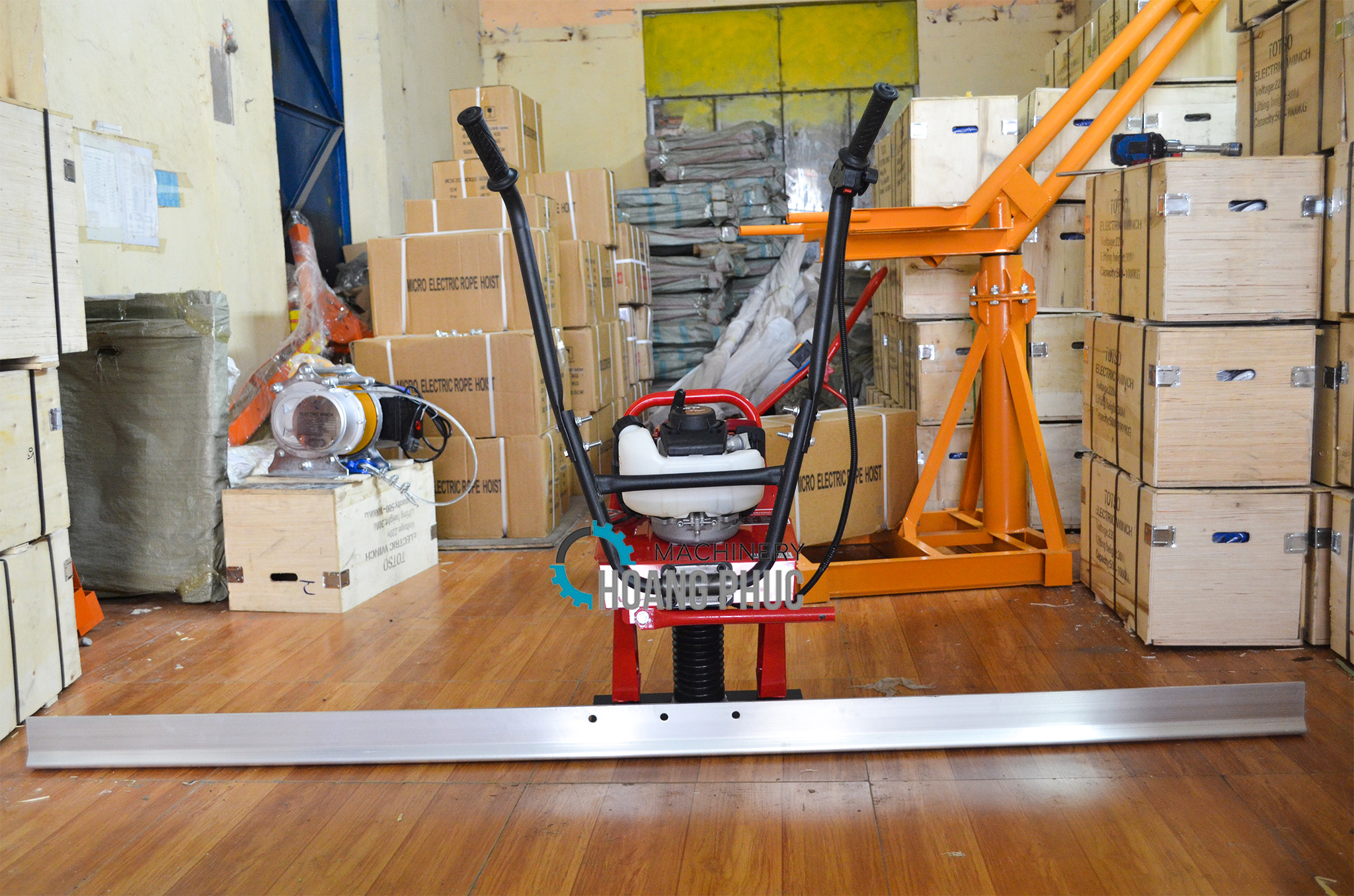 Máy Đầm Thước Thép Máy Đầm Thước Thép