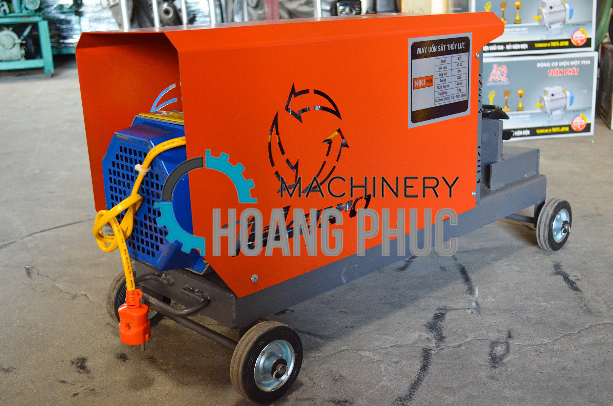 Máy Uốn Sắt NiKi Máy Uốn Sắt NiKi