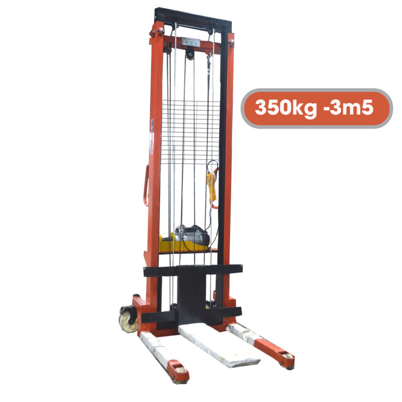Xe Nâng Tay Điện 350kg cao 3m5
